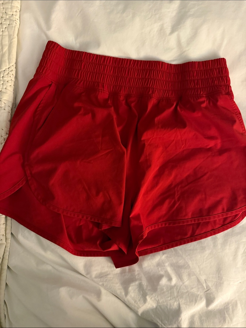 GAP Bright Red Women's Athletic Shorts